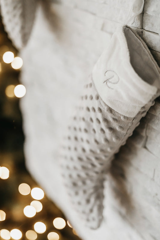 Božični SET - božična nogavička in zajček