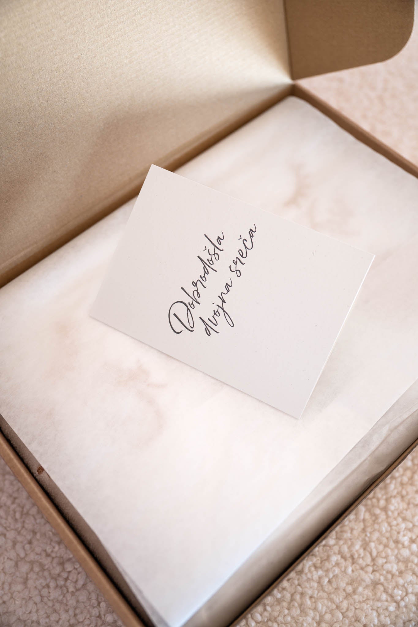 Set dvojna sreča + voščilnica ob rojstvu (Telegram)